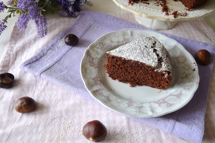 torta di castagne