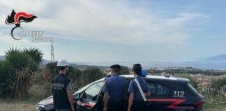 carabinieri reggio calabria, cantiere edile irregolare