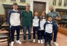 giovani catanzaresi in partenza per il campionato di karate in Cina