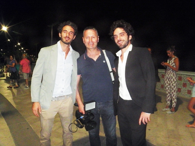 Luigi Mussari con Tommaso Agnese e Giovanni Anzelmo (mgff 2015)