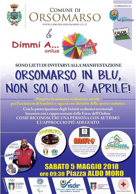 locandina GIORNATA AUTISMO _ 5 maggio 2018