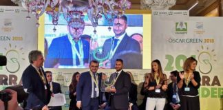 Glauco Gallo riceve il premio nazionale Oscar Green-min