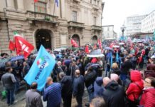 manifestazione LSU LPU