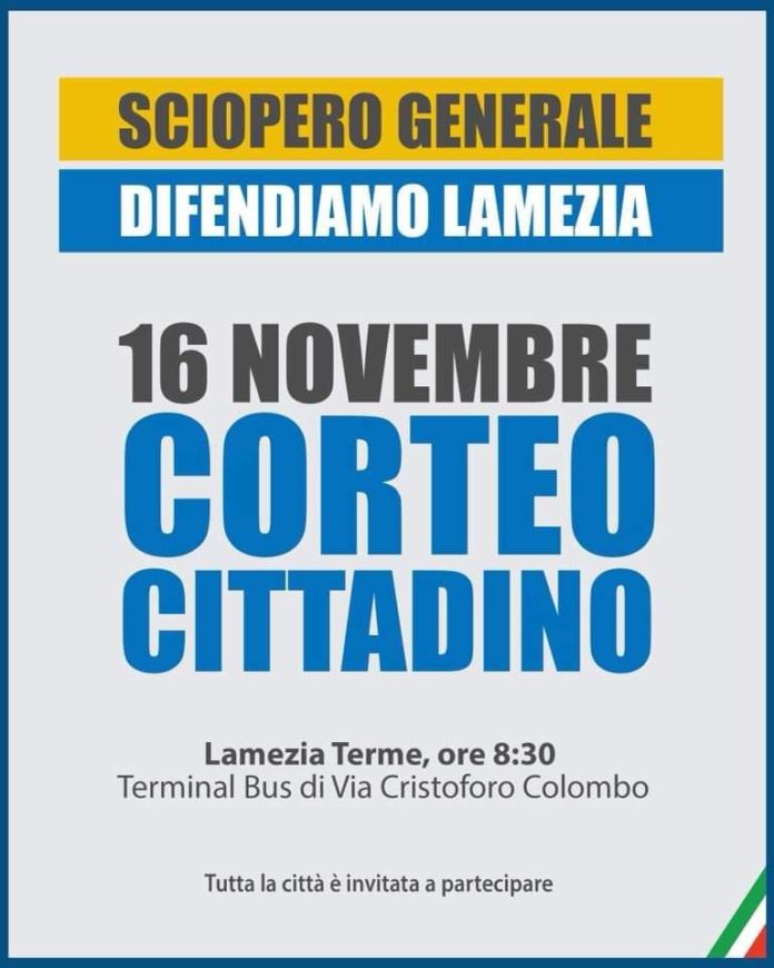 sciopero 16 novembre