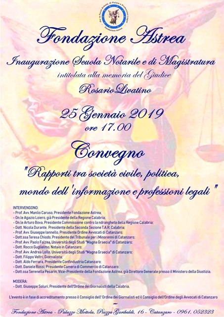 convegno fondazione astrea