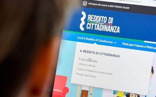 REDDITO DI CITTADINANZA