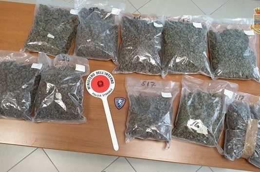 Lamezia Terme, sequestro droga Polizia Catanzaro