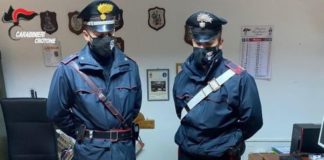 Cutro, Carabinieri Crotone