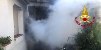 Incendio Guardavalle Marina, Vigili del Fuoco