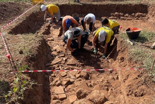 scavo archeologico di San Gada a Laino Borgo