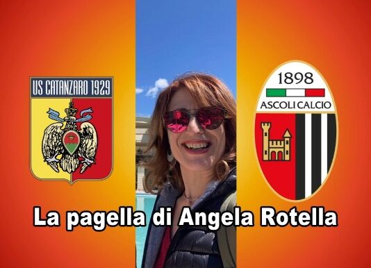 Catanzaro Ascoli la pagella di Angela Rotella