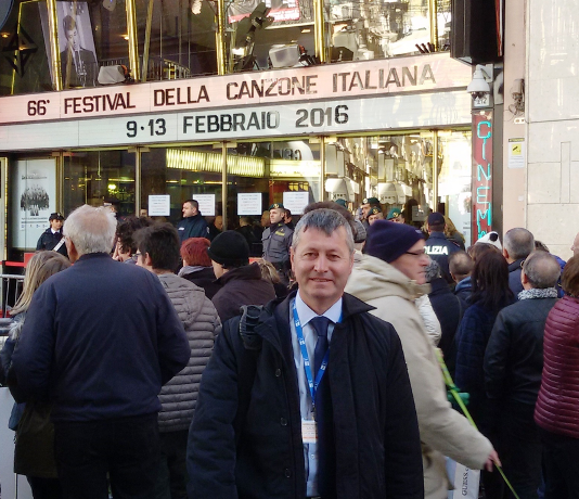 Luigi Mussari, Giuria Sala Stampa Lucio Dalla, Sanremo 2016