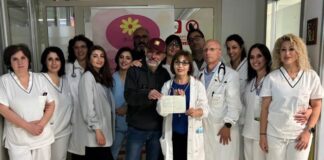 donazione di igor colombo all'ospedale di lamezia terme