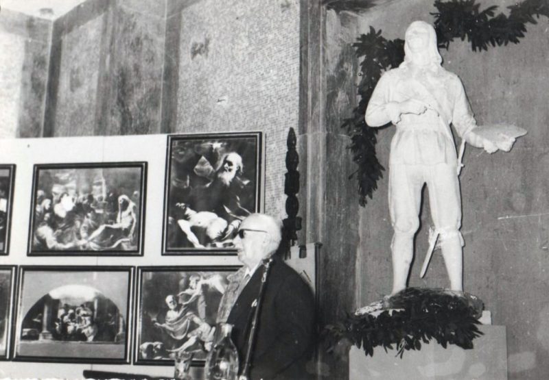 Giornate pretiane al Liceo Artistico 24-2-1961- ph museo d'arte frangipane