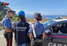 carabinieri, violazioni in un cantiere