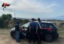 carabinieri reggio calabria, cantiere edile irregolare