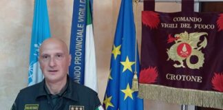 Cambio di comando al corpo dei Vigili del Fuoco