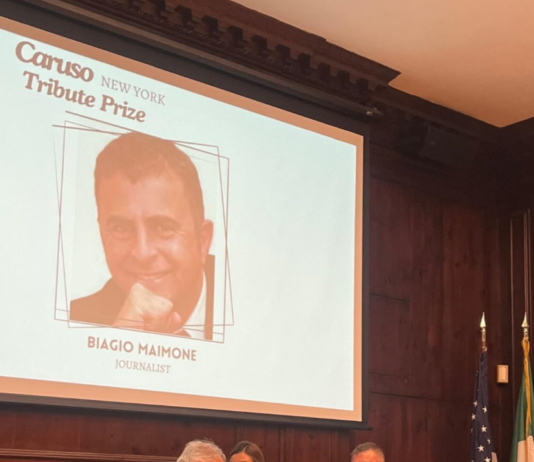 New York: premiato Biagio Maimone come miglior comunicatore dell'anno