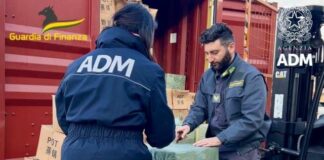 guardia di finanza e ADM, sequestrati fuochi