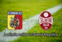 Catanzaro Salernitana la diretta scritta