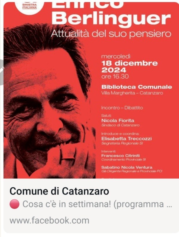 Evento Catanzaro