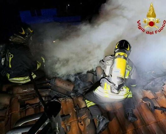 Vigili del fuoco in azione, Foto archivio