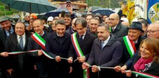 Inaugurato terzo lotto della "Gallico-Gambarie