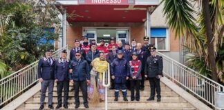 carabinieri all'ospedale di polistena