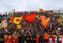 Us Catanzaro, tifosi giallorossi